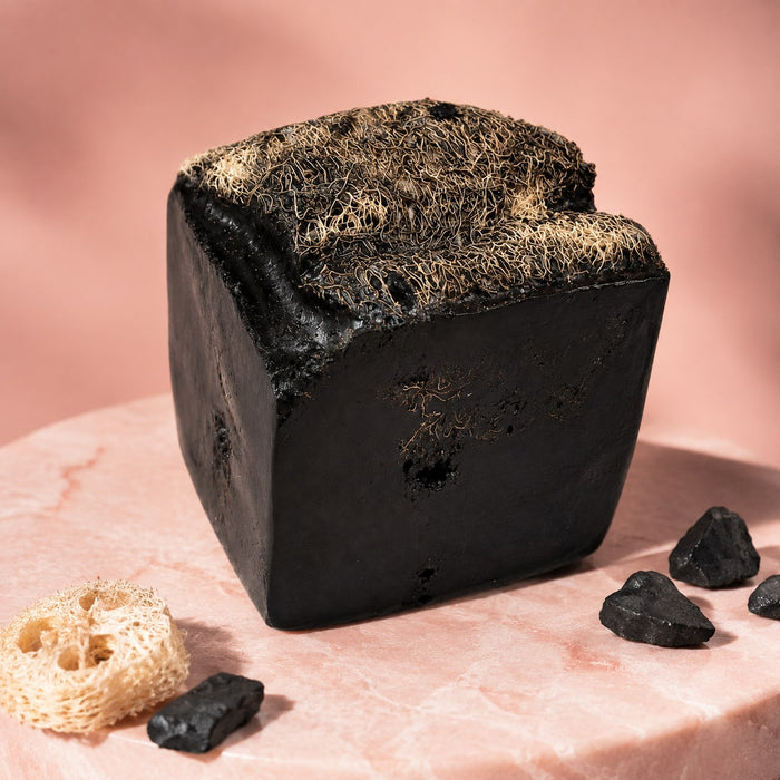 Yum's Deep Detox Charcoal Loofah Soap