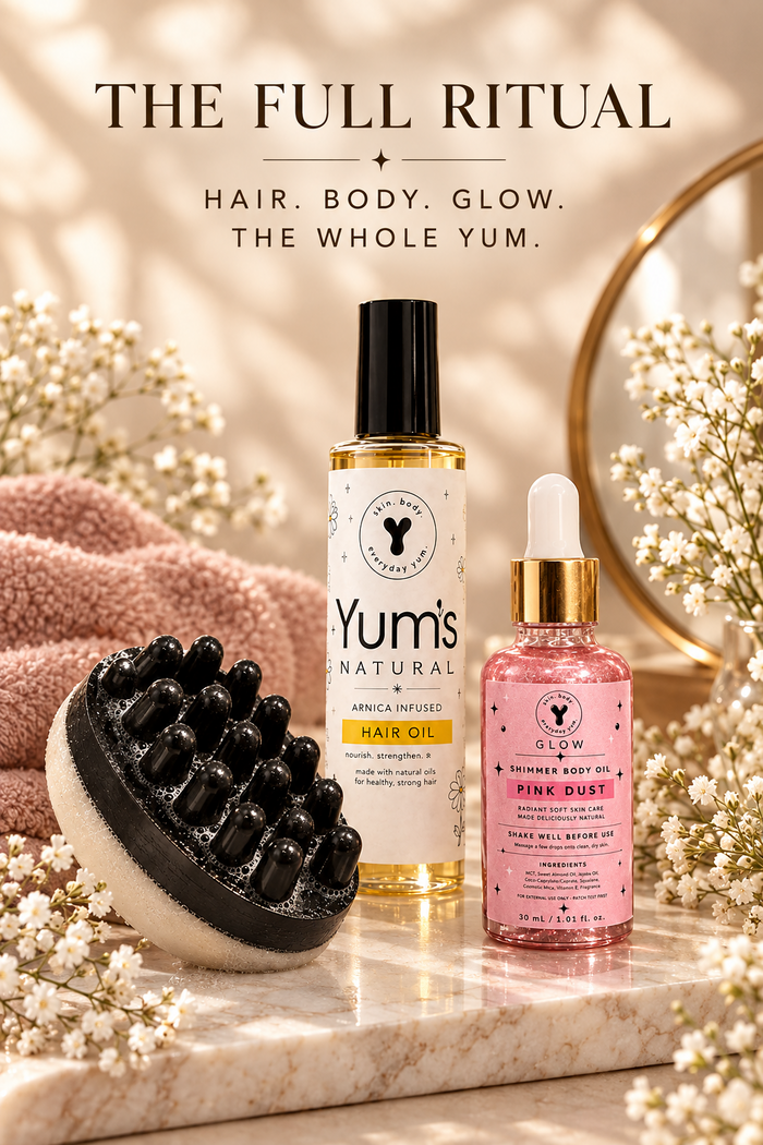 The Full Ritual Bundle (Soap + Body Oil + Hair Oil)