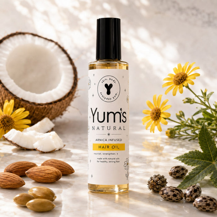 Yum's Natural Arnica-Infused Hair Oil