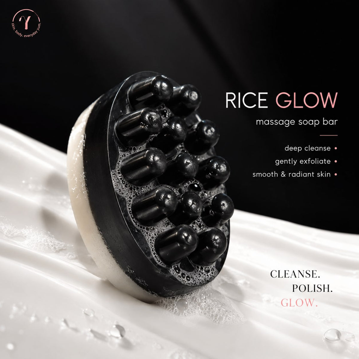 Yum's Rice Glow Spa Soap